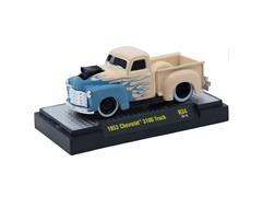 M2MACHINES #82161-34-A - 1953 Chevrolet 3100 Truck in Beige with Blue Flames