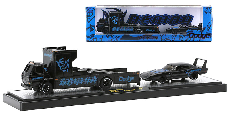 M2Machines、Dodge Demon、トランスポートセット Auto-Haulers Release 44 - 3-Piece Set - 36000-44-SET
