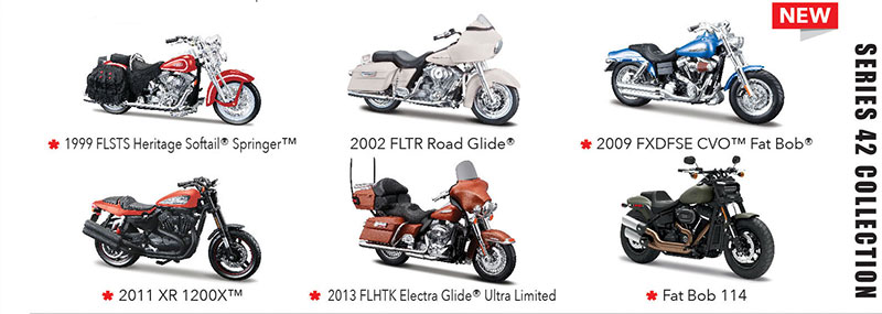 Harley-Davidson Series 42 Six-Piece SET - 31360AP-SET