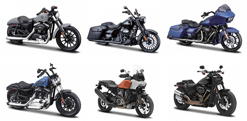 Harley-Davidson Series 43 Six-Piece SET - 31360AQ-SET