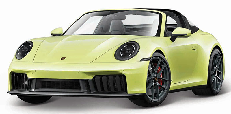 2025 Porsche 911 Targa 4 GTS 992 2 Hybrid in Cartegena Yellow - 31470Y