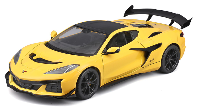 Maisto 31889 – Chevrolet Corvette Z06 2002 – 1/18 – Gris Métal – Occasion