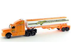 11021-G - Maisto Diecast Highway Haulers Orange Hornet Racing Fuel Tanker