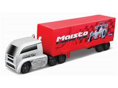 Maisto E Racing Truck and Trailer Highway