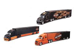 11516-CASE - Maisto Diecast Harley Davidson Haulers 6 Piece Case