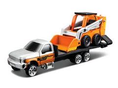 Maisto Diecast Loader Crew Flatbed Pickup Truck