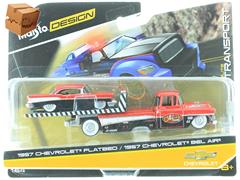 Maisto Diecast Oldies Towing 1957 Chevrolet Flatbed Tow Truck                                                           