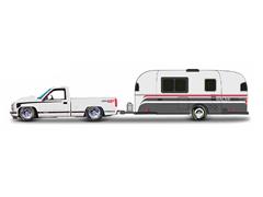 15368-AP - Maisto Diecast 1993 Chevrolet 454 SS Pickup witrh Camper