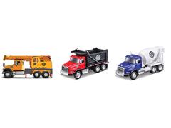 Maisto Diecast City Services MACK Trucks 24 Piece Factory