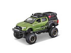 MAISTO #25205-Z - 2019 Ford Ranger Victory 4x4 in Green- 4X4 Rebel Series