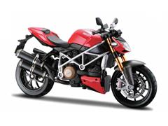 MAISTO #31101-T - Ducati Super Naked S Streetfigher S in Red and Black