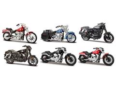 31360AI-SET - Maisto Diecast Harley Davidson Series 35 6 Piece SET