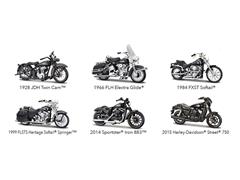 31360AO-SET - Maisto Diecast Harley Davidson Series 41 Black Series Six