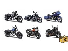 31360AQ-CASE - Maisto Diecast Harley Davidson Series 43 Twelve Piece CASE