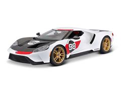 31390WBKR - Maisto Diecast 2021 Ford GT Heritage Series