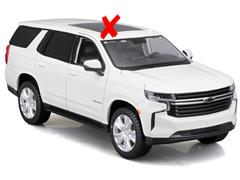 MAISTO #31533WT-X - 2021 Chevrolet Tahoe in White