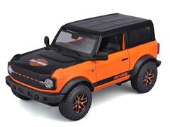 32272ORBK - Maisto Diecast Harley Davidson 2021 Ford Bronco Badlands