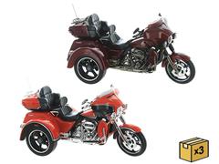 32337-CASE - Maisto Diecast 2021 Harley Davidson CVO Tri Glide Motorcycle
