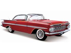 MAISTO #32946R - 1959 Chevrolet Impala in Red