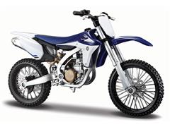 39195BLWT - Maisto Diecast Yamaha YZ450F Motorcycle