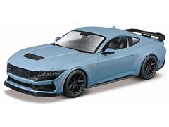 MAISTO #39544BLGY - 2012 Ford Mustang Darkhouse in Blue Grey - Assembly Line Diecast Metal Model Kit