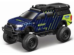 MAISTO #82831BL - R/C 2019 Ford Ranger Pickup in Blue - Mini Metal Off-Road - Remote Control