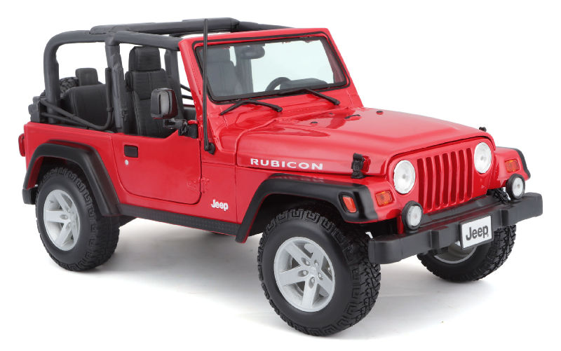 Jeep Wrangler Rubicon in Red - 31663R
