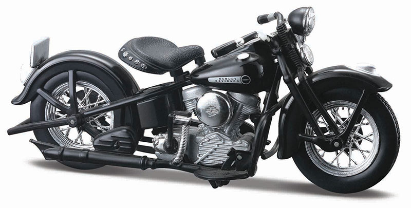 1942 Harley-Davidson WLA Flathead in Green and 1948 Harley