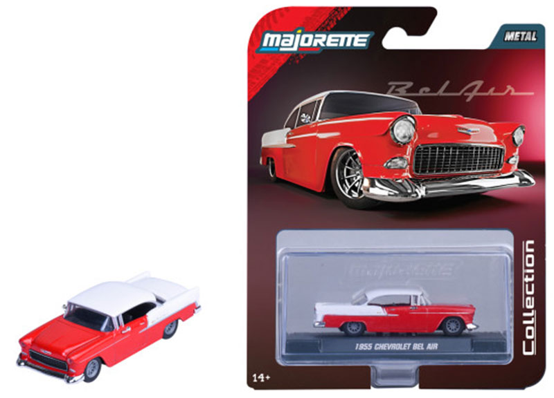 1955 Chevrolet Bel Air in Red and White - Collection Series