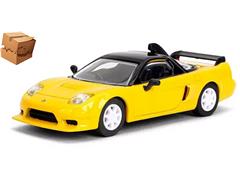 MAJORETTE #8505001011-BOX - 1995 Honda NSX-R GT RHD in Yellow with Black Top Right Hand Drive - Collection Series