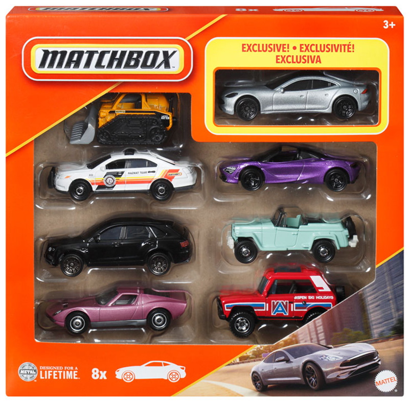 Matchbox Vehicle 8-Piece Gift Pack - HVR81-JCT86