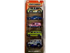 MATCHBOX #C1817-JBX21 - City Drivers V 5 Piece Gift Pack Gift