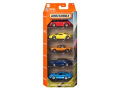 MATCHBOX #C1817-JBX28 - Porsche Heroes 5 Piece Gift Pack Gift