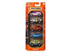 MATCHBOX #C1817-JBX36 - Retro Matchbox Vehicles 5 Piece Gift