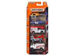 MATCHBOX #C1817-JBX37 - Rescue Vehicles V 5 Piece Gift Pack Gift
