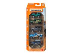 MATCHBOX #C1817-JJP28 - Matchbox Adventure Seekers 5-Pack Set