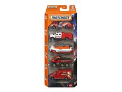 MATCHBOX #C1817-JJP42 - Matchbox Rescue 5-Pack Set