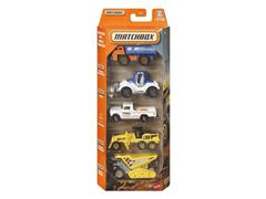 MATCHBOX #C1817-JJP43 - Matchbox Construction Crew 5-Pack Set