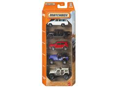 MATCHBOX #C1817-JJP49 - Matchbox Jeep 5-Pack Set