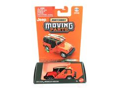 MATCHBOX #FWD28-JHV51 - 2016 Jeep Wrangler Rubicon in Red
