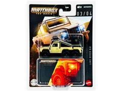 MATCHBOX #GBJ48-JLM48 - Land Rover 6x6 in Cream - The Movie 2026
