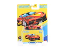 MATCHBOX #GBJ48-JMX02 - 2020 Chevy Corvette in Red with Racing Graphics