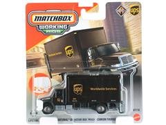 MATCHBOX #JCY27-JJP16 - UPS - International Durastar Box Truck in Brown