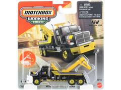 MATCHBOX #JCY27-JJP21 - Lyons Bros - Western Star 6900 XD Wrecker in Black and Yellow