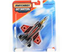MATCHBOX #JDJ05-JJW34 - F-35B Lightning II in Black and Red