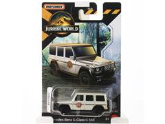 MATCHBOX #JGL59-JGL07 - Camp Cretaceous - 2014 Mercedes-Benz G-Class G550 in White