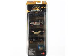 MATCHBOX #JGL60-JGY50 - Jurassic Heroes - 5 Pack