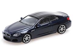 MINICHAMPS #870027302 - 2015 BMW M6 Coupe in Metallic Blue