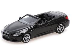MINICHAMPS #870027334 - 2015 BMW M6 Cabrio in Metallic Black