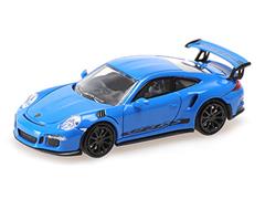 MINICHAMPS #870063227 - 2015 Porsche 911 GT3 RS in Blue with Stripes